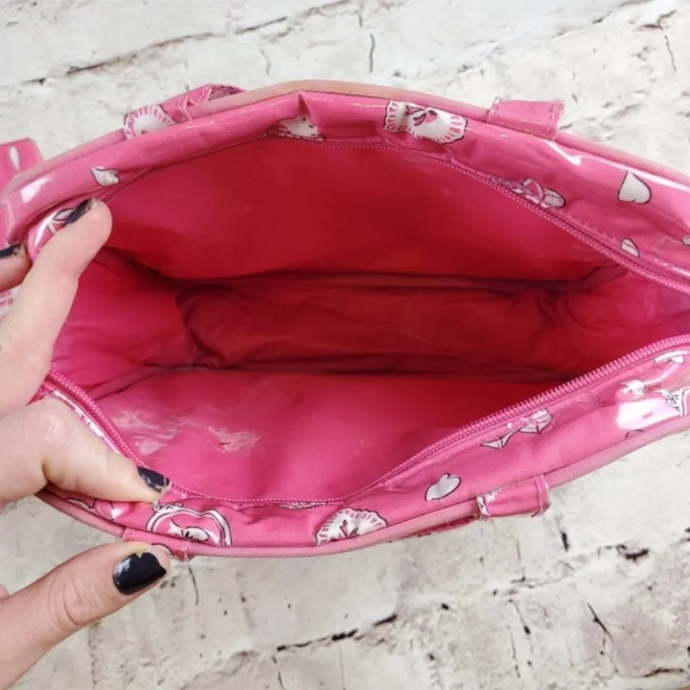Travel Bag Bundle 3 Pink White Makeup Heart Cosmetic Bag Gym Getaway Sleepover